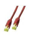DRAKA Kabel sieciowy CAT 6A S/FTP AWG 27/7 RJ45 20 m Czerwony (49759016517) - nr 3