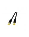 DRAKA Kabel sieciowy CAT 6A S/FTP AWG 27/7 RJ45 0.50 m Czarny (49759016579) - nr 1