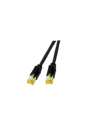 DRAKA Kabel sieciowy CAT 6A S/FTP AWG 27/7 RJ45 0.50 m Czarny (49759016579)