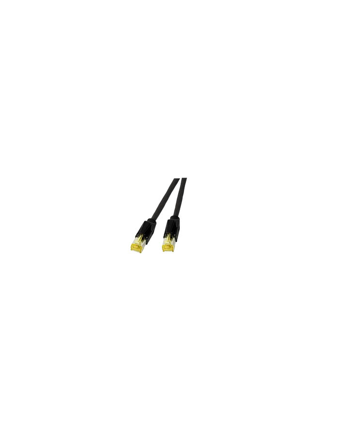 DRAKA Kabel sieciowy CAT 6A S/FTP AWG 27/7 RJ45 0.50 m Czarny (49759016579) główny