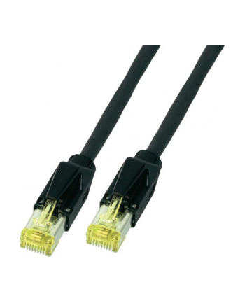 DRAKA Kabel sieciowy CAT 6A S/FTP AWG 27/7 RJ45 20 m Czarny (49759016630)