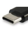 EQUIP EQUIP ADAPTER USB USB-C - MICROUSB CZARNY (133472)  (133472) - nr 10
