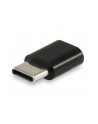 EQUIP EQUIP ADAPTER USB USB-C - MICROUSB CZARNY (133472)  (133472) - nr 25