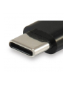 EQUIP EQUIP ADAPTER USB USB-C - MICROUSB CZARNY (133472)  (133472) - nr 29