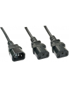 Lindy Rozdzielacz IEC C14/2xIEC C13 1m (LY30363) - nr 7