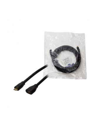 Kabel USB LogiLink USB 2.0 Micro BM do Micro BF 5m