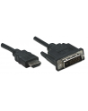 Kabel Manhattan DVI HDMI 1 Czarny (322782) - nr 5