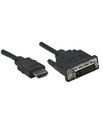 Kabel Manhattan DVI HDMI 1 Czarny (322782)