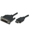 Kabel Manhattan DVI HDMI 1 Czarny (322782) - nr 7