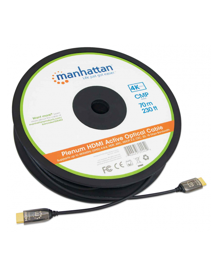 Kabel Manhattan HDMI-4K@60HZ 70m główny