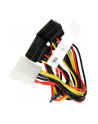 SuperMicro Kabel zasilający Molex - 2x SATA, 30cm (CBL-0289L) - nr 1
