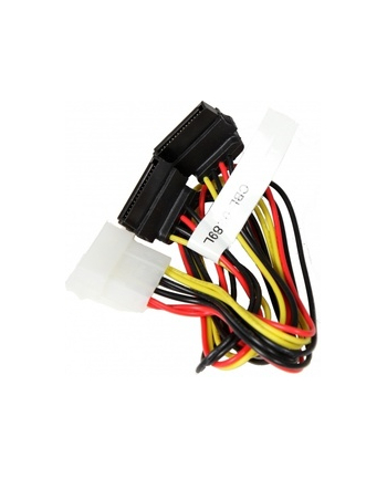 SuperMicro Kabel zasilający Molex - 2x SATA, 30cm (CBL-0289L)