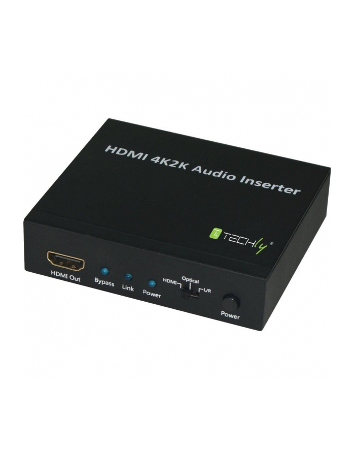 TECHLY HDMI 2K4K AUDIO INSERTER HDMI/TOSLINK/AUDIO STEREO  (103687) główny