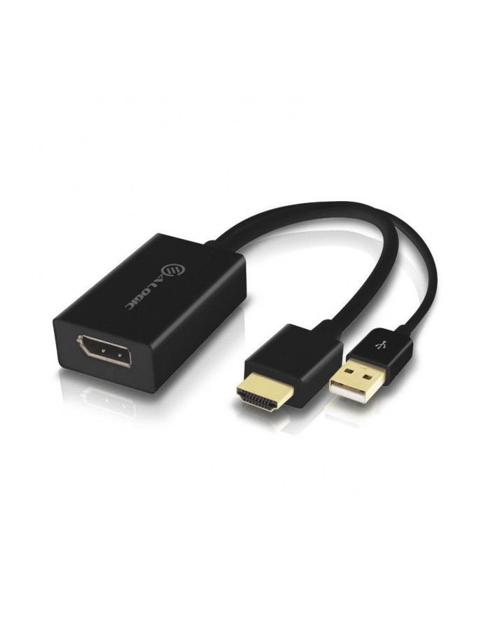 Alogic Adapter Av Hdmi - Displayport + Usb-A Czarny (HDDPUACTV) główny