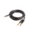 MONKEY BANANA  KABEL JACK 3.5MM - JACK 6.3MM X2 5M CZARNY (231227)  (231227) - nr 6