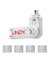 Lindy Blokada portu USB 4 szt. (40454) - nr 27