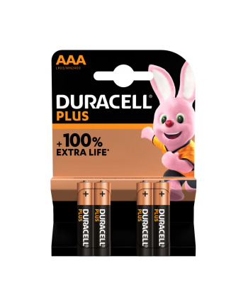 DURACELL AAA PLUS 4-PACK