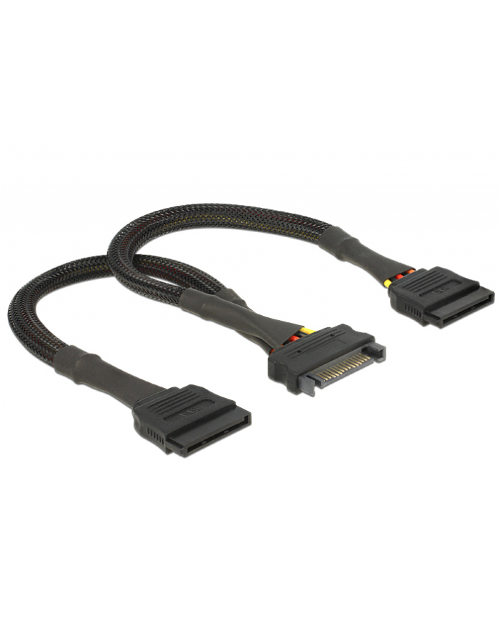 Delock SATA 15pin - 2x SATA 15pin 0.25m (60135) główny