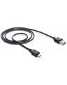 Delock Kabel Usb 2.0 , 1X Złącze Męskie Usb 2.0 A - 1X Złącze Męskie Mini-Usb 2.0 B, 5 M, R (83365) - nr 1