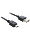 Delock Kabel Usb 2.0 , 1X Złącze Męskie Usb 2.0 A - 1X Złącze Męskie Mini-Usb 2.0 B, 5 M, R (83365) - nr 3