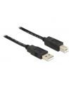 Delock Kabel USB A-B M-M 20 m czarny (83557) - nr 5