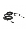 Delock Kabel USB A-B M-M 20 m czarny (83557) - nr 8