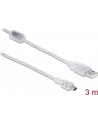 Delock USB A - Mini USB 3m (83908) - nr 5