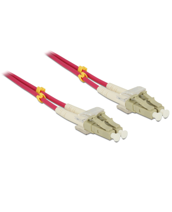 Delock Patchcord światłowodowy LC - LC Duplex OM4 5m (84643)