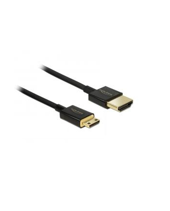 DELOCK DELOCK KABEL HDMI 84778 [1X ZŁĄCZE MĘSKIE HDMI - 1X ZŁĄCZE MĘSKIE MINI HDMI] 2.00 M (DELOCKKABELHDMIAGTMINIC3D4K2M)  (DELOCKKABELHDMIAGTMINIC3D