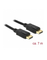Delock DisplayPort - DisplayPort 7m Czarny (84860) - nr 11
