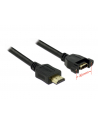 Kabel Delock HDMI - HDMI 1 Czarny (85102) - nr 1