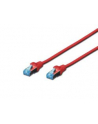 Digitus kabel RJ-45 kat.5e SF/UTP Czerwony 5m (DK1532050R) - nr 3