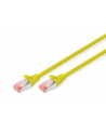 Digitus Kabel krosowy S/FTP kat.6 0.25m żółty (DK-1644-0025/Y) - nr 19