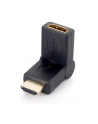 Equip 118911 HDMI > HDMI Adapter foldable, M->F, black - nr 1