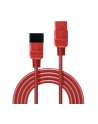 Lindy 30123 Przedłużacz Zasilający Iec C19 Iec C20 Czerwony 1M (Ly30123) - nr 16