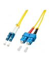 LINDY Patchcord światłowodowy LC/SC OS2 9/125Ám 1m żółty (47470) - nr 2