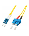 LINDY Patchcord światłowodowy LC/SC OS2 9/125Ám 1m żółty (47470) - nr 4