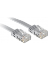 LINDY Patchcord Cat.6 U/UTP płaski 3m szary (47493) - nr 12