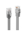 LINDY Patchcord Cat.6 U/UTP płaski 3m szary (47493) - nr 15