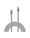 LINDY Patchcord Cat.6 U/UTP płaski 3m szary (47493) - nr 9