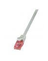 LogiLink Patchcord U/UTP Cat6 10m szary (CQ2092U) - nr 1