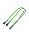 Nanoxia Kabel Nanoxia 3-Pin Y-Kabel 60 cm neon-grün (NX3PY60NG) - nr 1