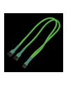 Nanoxia Kabel Nanoxia 3-Pin Y-Kabel 60 cm neon-grün (NX3PY60NG) - nr 5