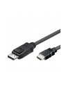 Techly Kabel DisplayPort - HDMI 1m Czarny (ICOC-DSP-H-010) - nr 1