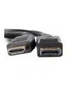 Techly Kabel DisplayPort - HDMI 1m Czarny (ICOC-DSP-H-010) - nr 6