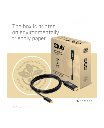 CAC-1334 Aktywny kabel HDMI na USB-C 4K 60Hz M/M 1,8 m nr 2