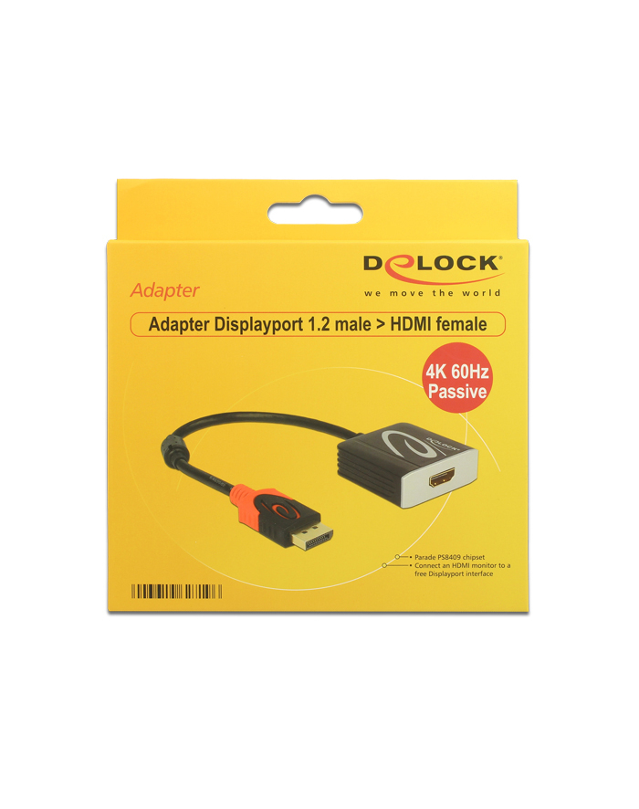 Delock Adapter AV Displayport 1.2 HDMI (62719) główny