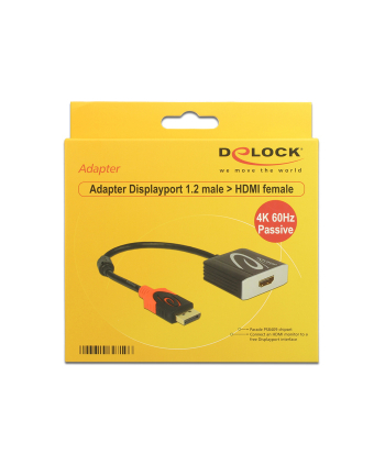Delock Adapter AV Displayport 1.2 HDMI (62719)