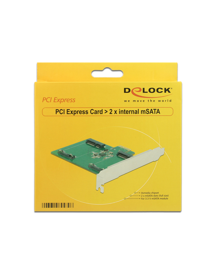 Delock 2x mSATA PCIe (89479) główny