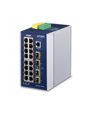 Planet IGS-6325-16P4S IP30 DIN-rail 16 Port (IGS632516P4S) nr 1